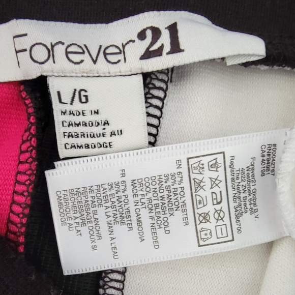 Forever 21 Colorblock Bodycon Skirt - Picture 3 of 3